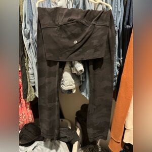 Lululemon align black camo leggings